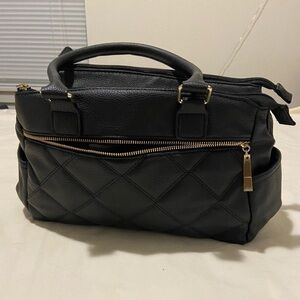 Black handbag